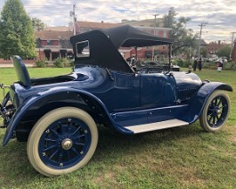 1918 Cadillac Roadster 2018-09-25 IMG_7706 First showing of the car was in Newport, Rhode Island at the commemoration of the 1918 end of World War One.