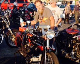 2016 Cannonball Vic001 Sept 10, York, PA:    Steve "Flea" MacDonald checked in 1st Stage Atlantic City, NJ to York, Pa perfect score. Completed the first day 154 mile course...