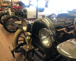 2019 Cadillac LaSalle Show IMG_9931 The Warwick shop at Dick Shappy's residence was open to spectators. In various stages of restoration, the following cars were displayed: 1915 Crane Simplex...