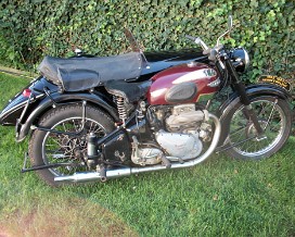 1952 Ariel Square Four With Dusting Side Car